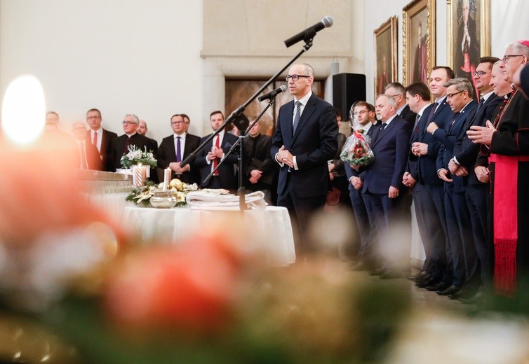 Opłatek w kurii
