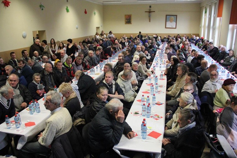 Wigilia dla ubogich u franciszkanów