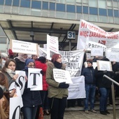 Protest pracowników prokuratury