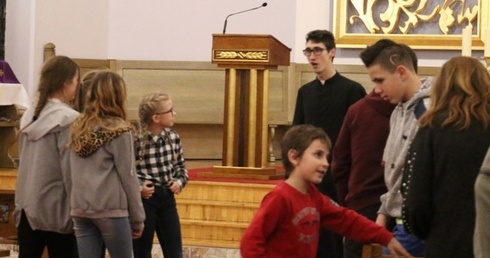 Dzieci z Oratorium w WSD