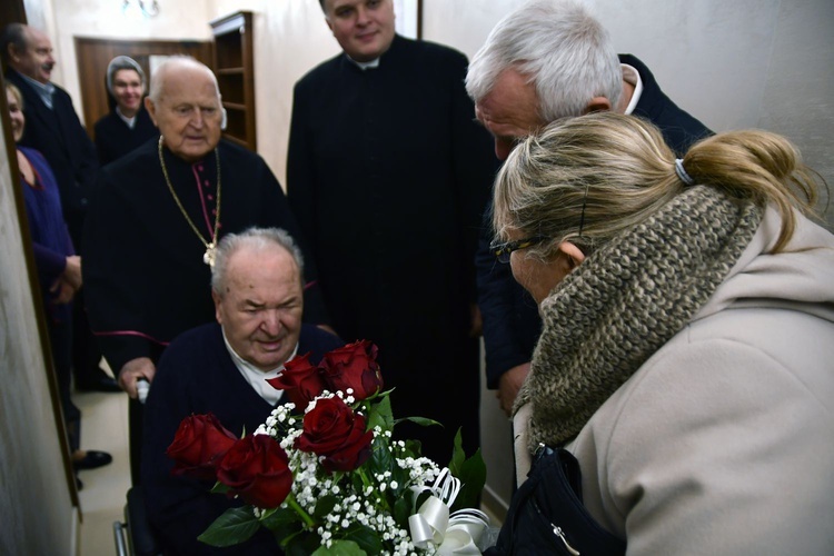 Dom Księży Emerytów - Msza św. i opłatek