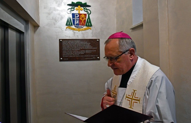 Dom Księży Emerytów - poświęcenie nowej części