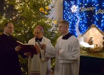 Wigilijnemu spotkaniu w seminarium przewodniczył bp Henryk Tomasik