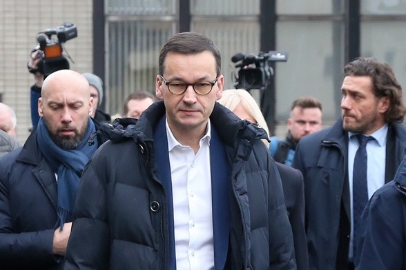 Premier Morawiecki przyjechał do kopalni w Karwinie