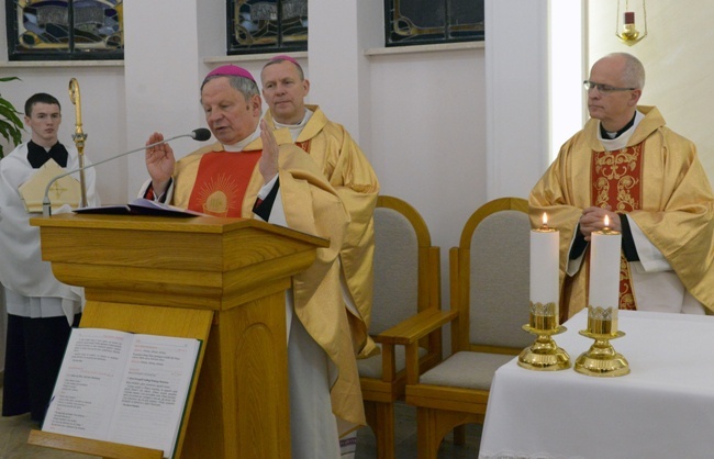 Poświęcenie odnowionej kaplicy