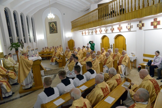 Poświęcenie odnowionej kaplicy