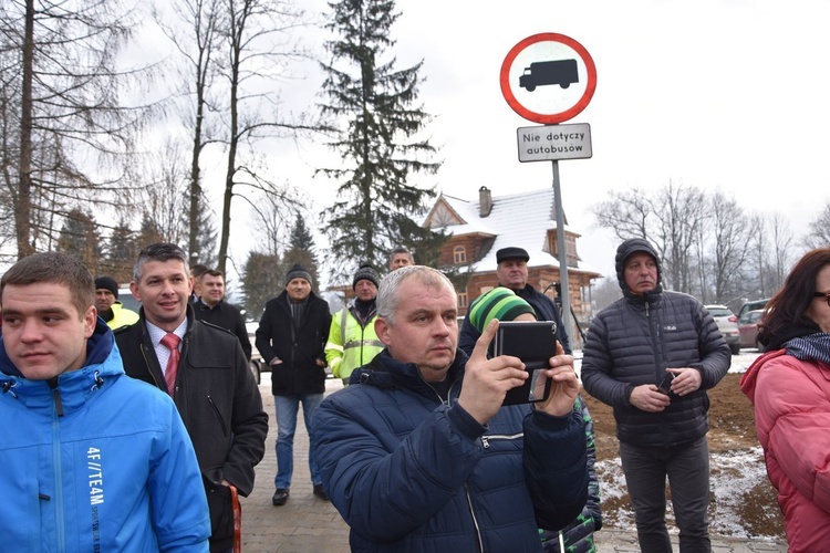 Otwarcie węzła komunikacyjnego w Poroninie