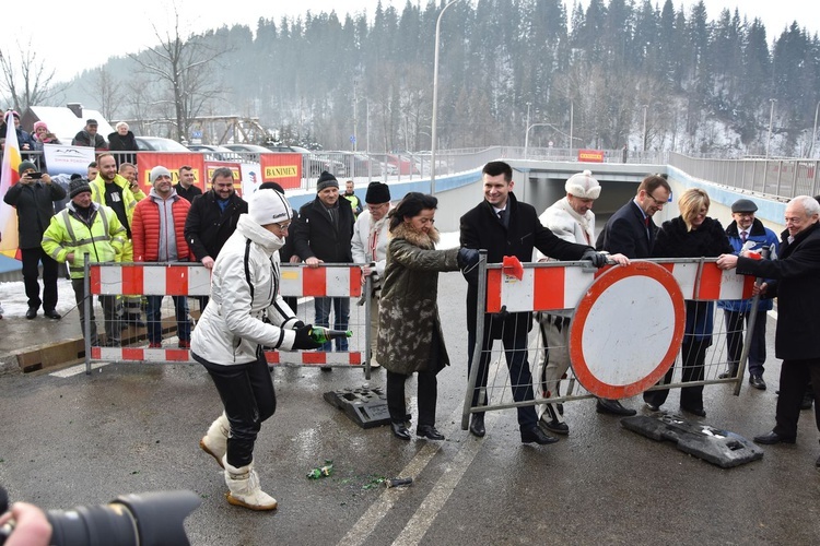 Otwarcie węzła komunikacyjnego w Poroninie