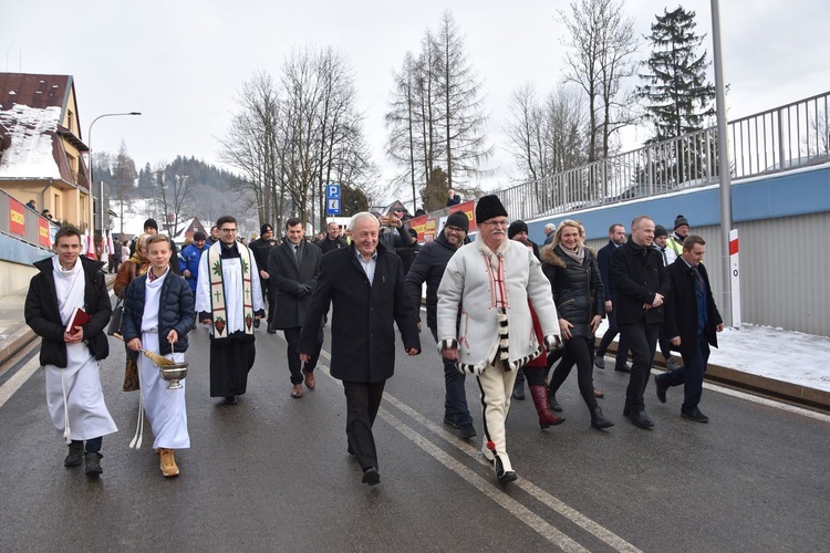 Otwarcie węzła komunikacyjnego w Poroninie