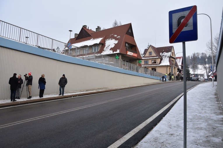 Otwarcie węzła komunikacyjnego w Poroninie