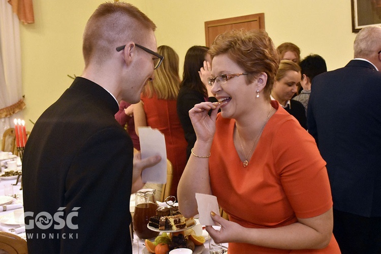 Spotkanie opłatkowe w świdnickim seminarium