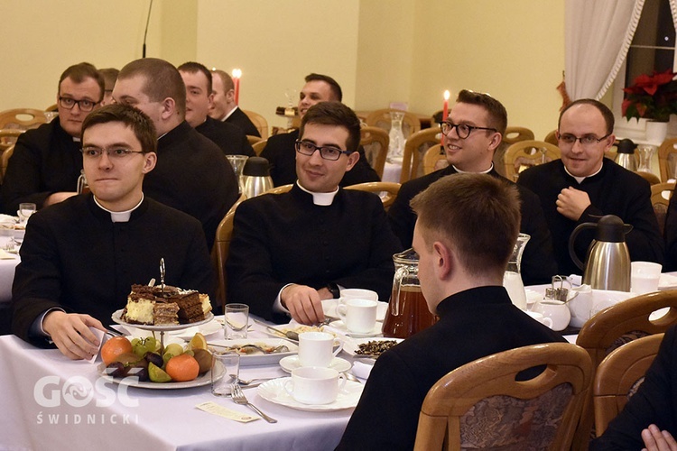 Spotkanie opłatkowe w świdnickim seminarium