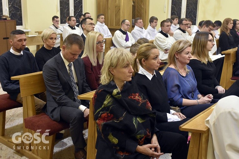 Spotkanie opłatkowe w świdnickim seminarium