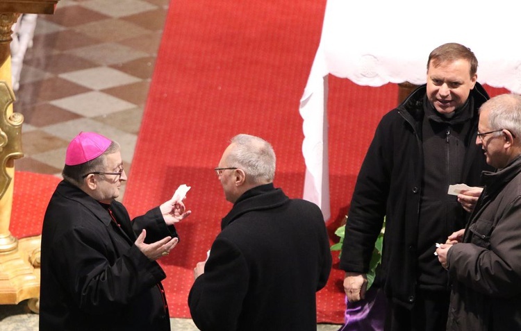 Spotkanie opłatkowe księży