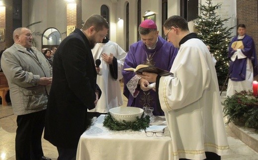 Chrzest dorosłego we wspólnocie SECiM w Bielsku-Białej