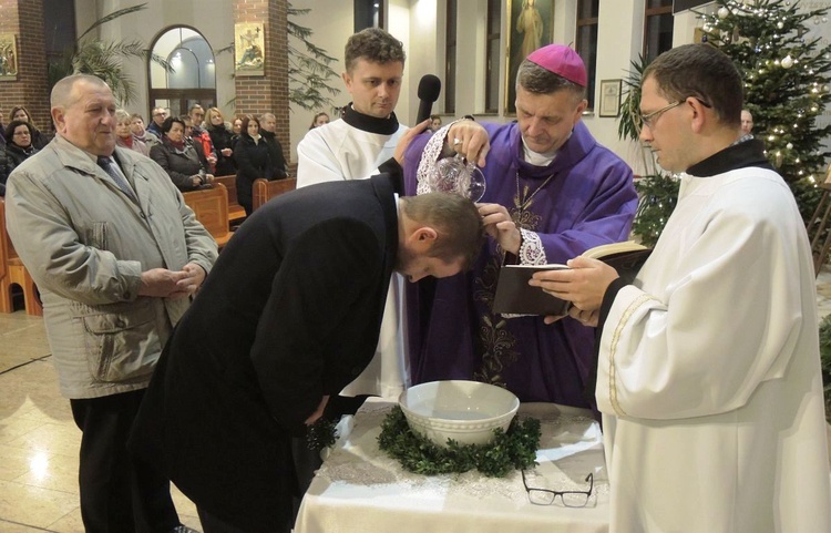 Chrzest dorosłego we wspólnocie SECiM w Bielsku-Białej