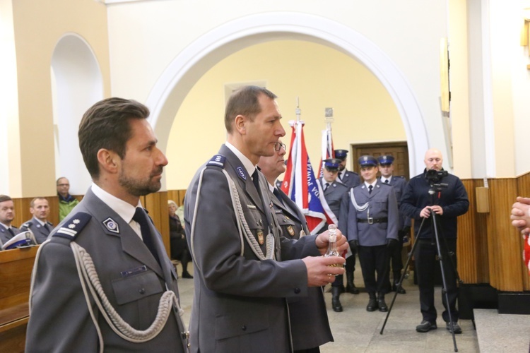 Świąteczne spotkanie policjantów