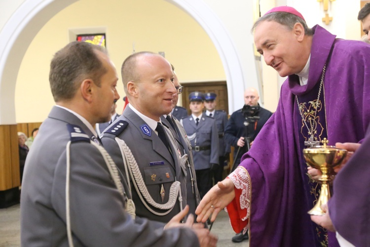 Świąteczne spotkanie policjantów