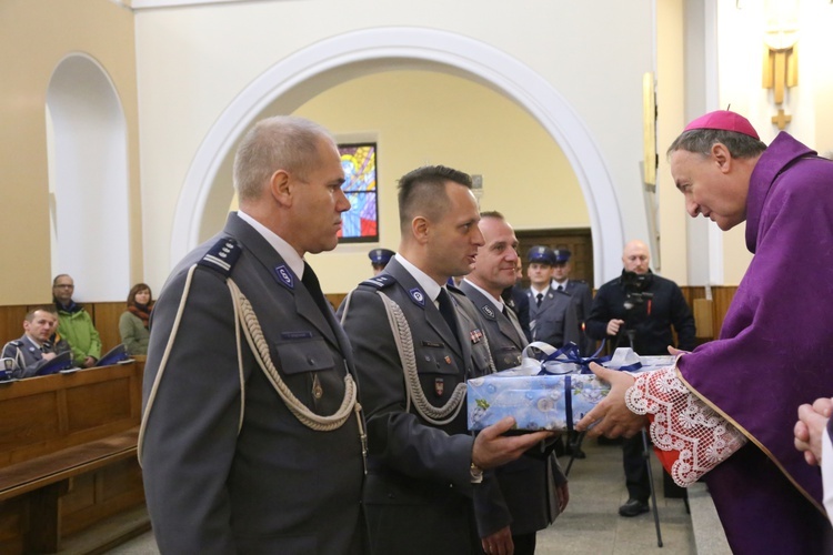 Świąteczne spotkanie policjantów