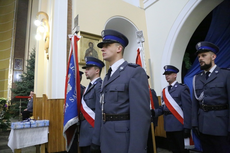 Świąteczne spotkanie policjantów