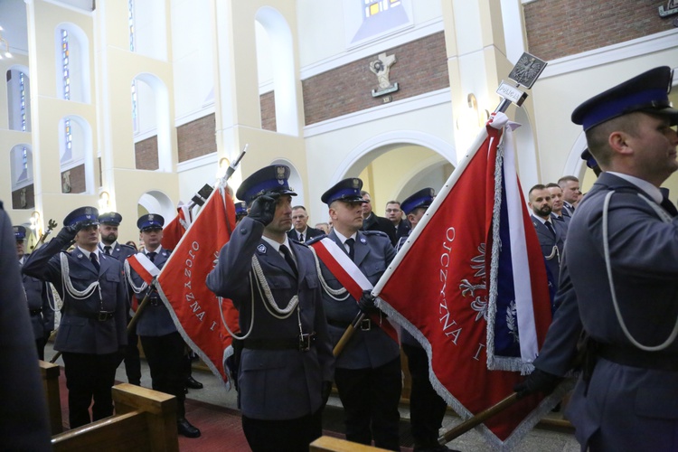 Świąteczne spotkanie policjantów