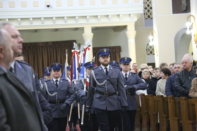 Świąteczne spotkanie policjantów