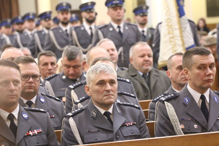 Świąteczne spotkanie policjantów