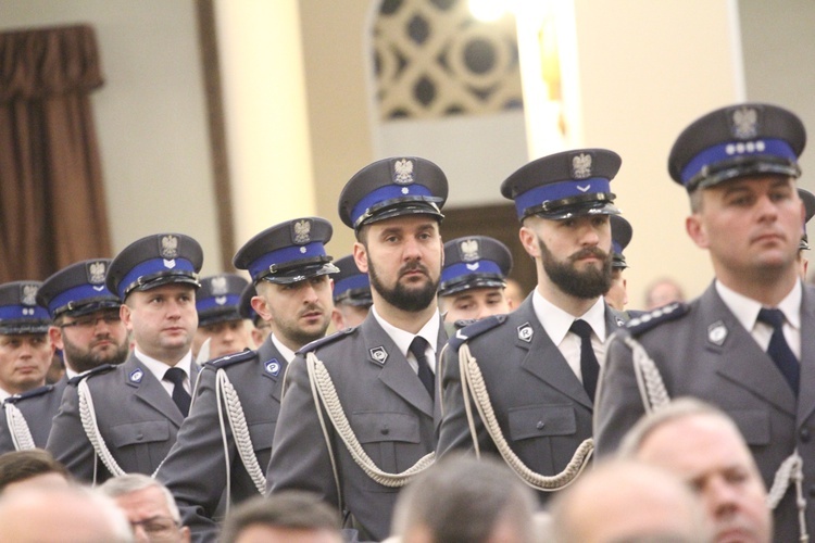 Świąteczne spotkanie policjantów