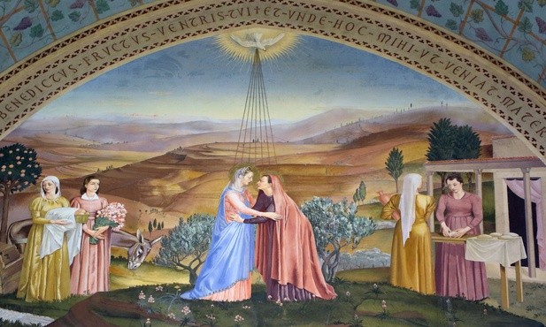 Nawiedzenie Maryi u jej starszej krewnej Elżbiety