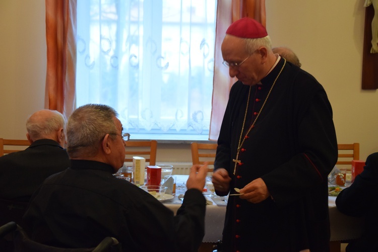 Spotkanie wigilijne w Domu Kapłana Seniora w Sochaczewie