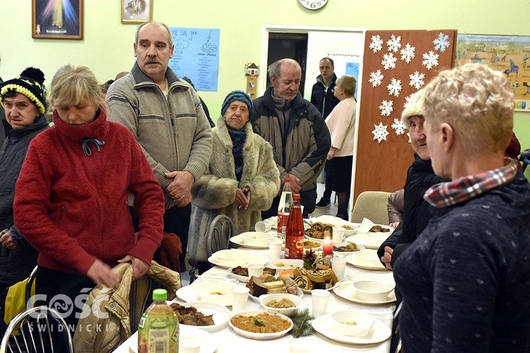 Wigilia Caritas w Świdnicy