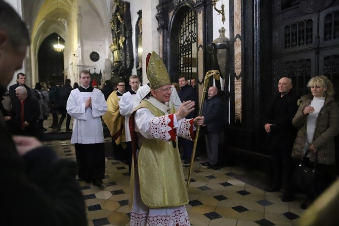 Pasterka na Wawelu 2018