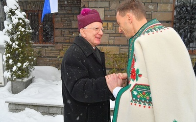 Abp Marek Jędraszewski na Krzeptówkach