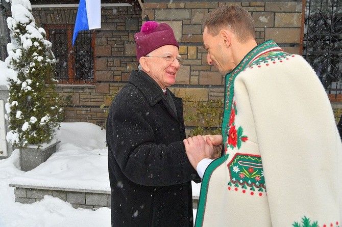 Abp Marek Jędraszewski na Krzeptówkach