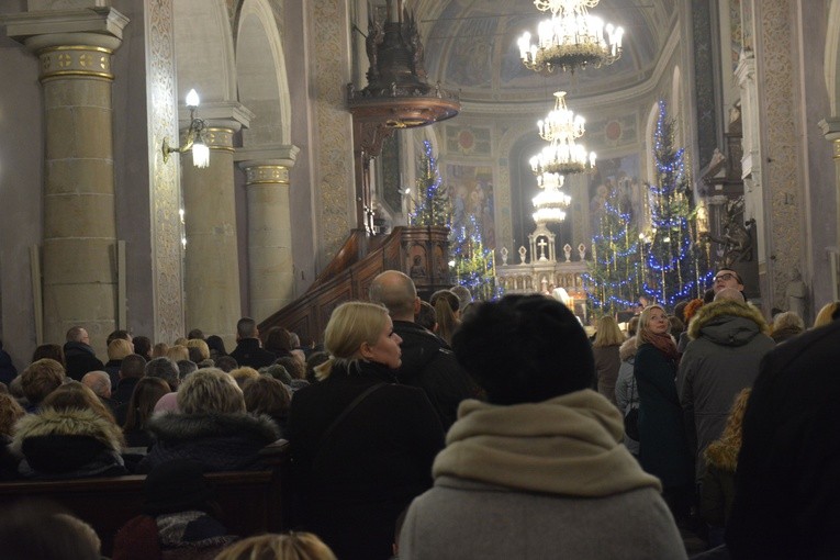 Pasterka w płockiej katedrze