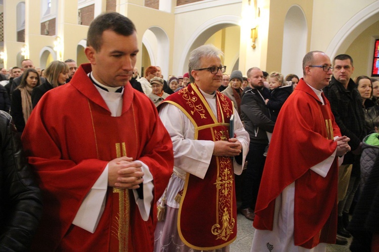 Rozesłanie kolędników misyjnych w Tarnowie-Mościcach