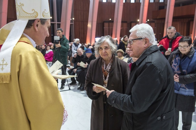 W zdrowiu i w chorobie. Jubileusze małżeńskie w Świątyni Opatrzności Bożej