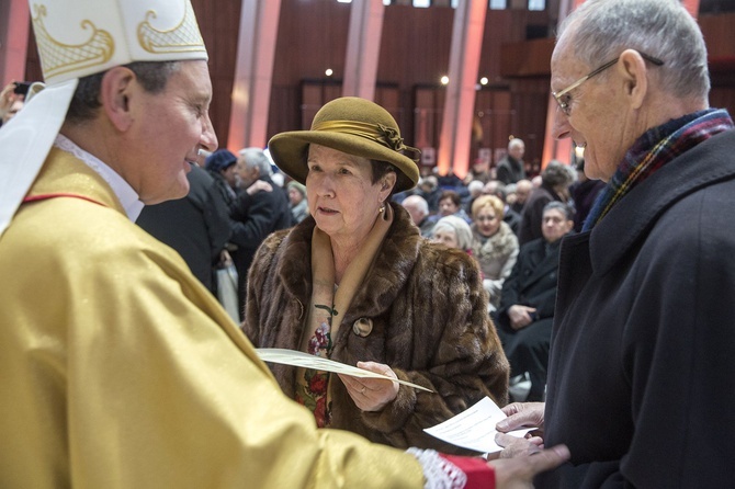 W zdrowiu i w chorobie. Jubileusze małżeńskie w Świątyni Opatrzności Bożej