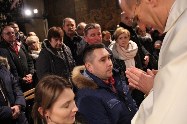 Czuwanie wiernych z Białej Rawskiej na Jasnej Górze