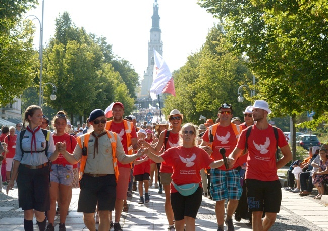 W sierpniu na Jasną Górę dotarła 40. Piesza Pielgrzymka Diecezji Radomskiej