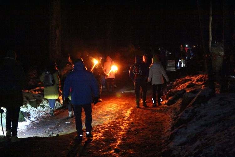W Nowy Rok na Ślęży