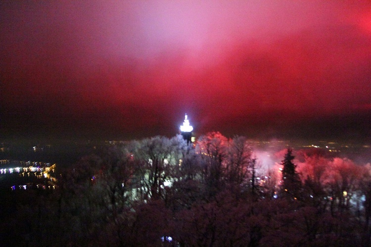 W Nowy Rok na Ślęży