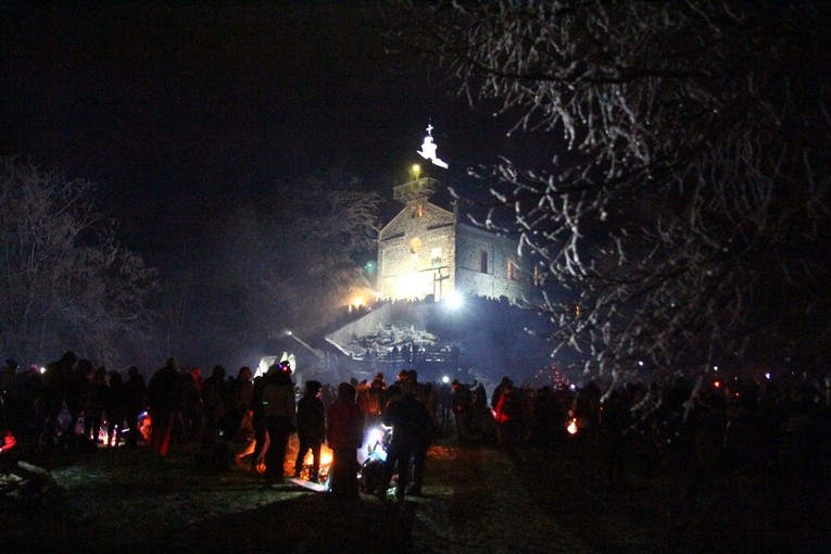 W Nowy Rok na Ślęży