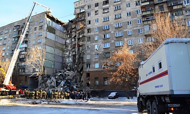 18 ofiar śmiertelnych wybuchu w Magnitogorsku