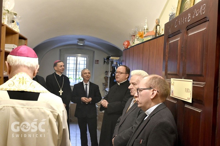 Kolęda w Świdnickiej Kurii Biskupiej