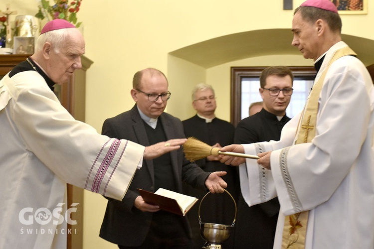 Kolęda w Świdnickiej Kurii Biskupiej