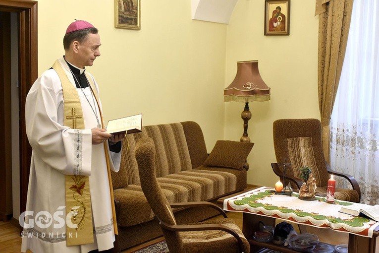 Kolęda w Świdnickiej Kurii Biskupiej