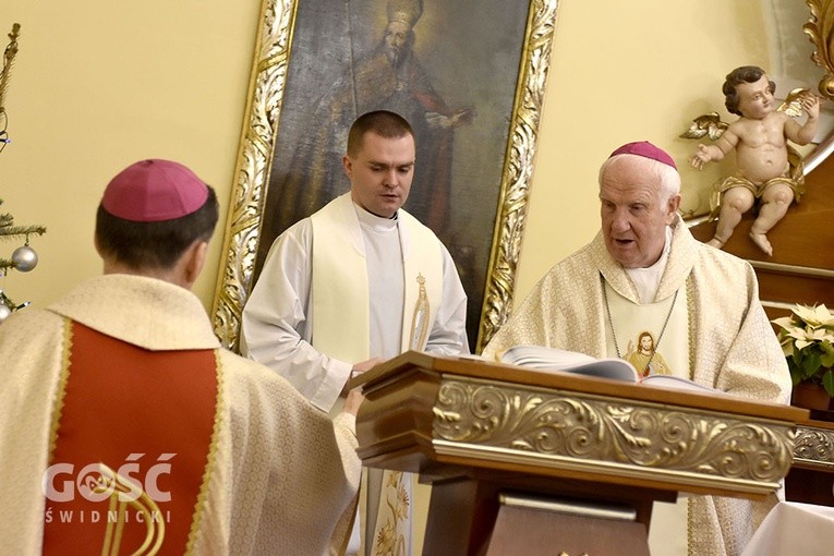 Kolęda w Świdnickiej Kurii Biskupiej