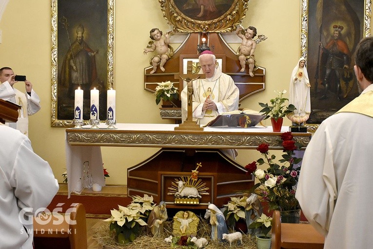 Kolęda w Świdnickiej Kurii Biskupiej