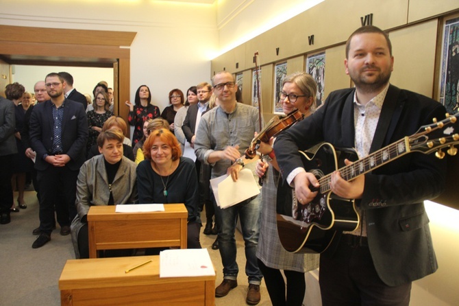 Kolęda w siedzibie "Gościa Niedzielnego"